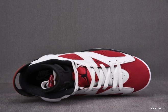 Rep Onekick 6 'CARMINE' JORDAN 2021 AIR RETRO CT8529-106 0716